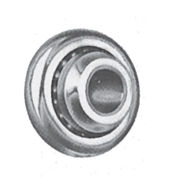 Kugellager Ø 40mm mit Kunststoffinnenring, Bohrung Ø 13,0 mm