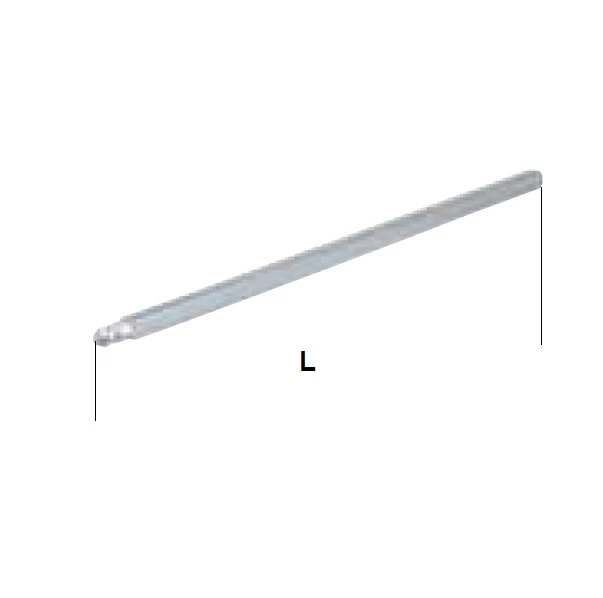 Antriebsstab 6 mm 4-kt. Länge 160 mm