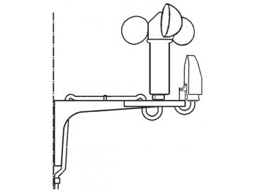 Vestamatic - Montagebügel Kunststoff Kombibügel für Wind- und Sonnensensor